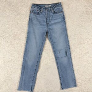 Levi’s | Women's Wedgie Straight Jeans | Button Fly | Stretch | High-Rise | 25